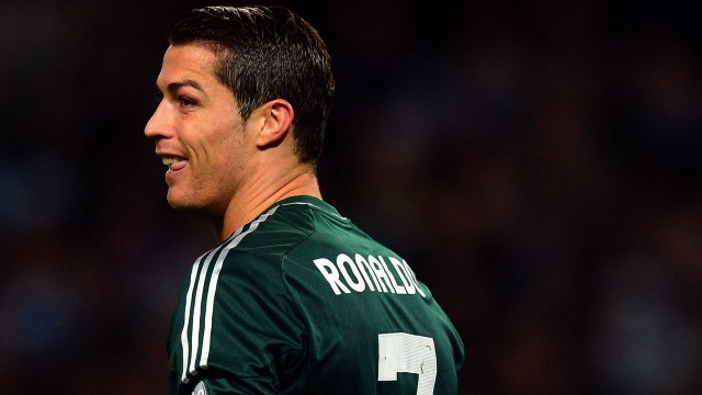 Cristiano Ronaldo sorriu e não comentou se fica ou não no Real Madrid