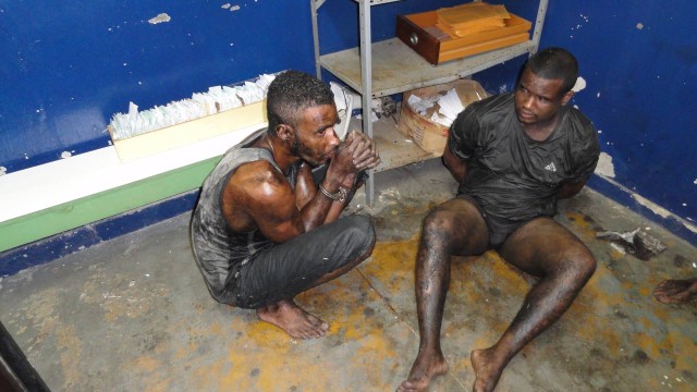 Rafael Silva e Souza (à esquerda) e Rogério Fernando Cunha de Abreu estão entre os presos recapturados
