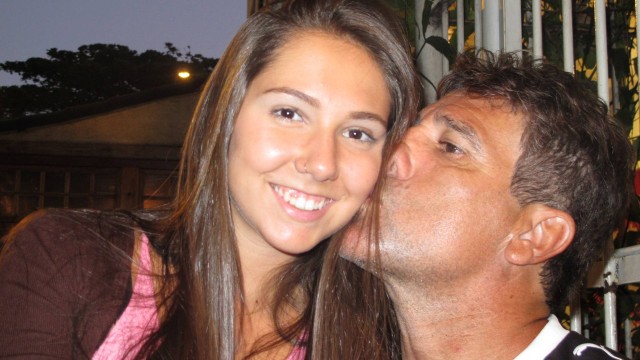 Renato Gaúcho dá conselhos à filha, Carol