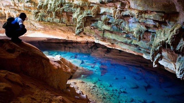 Não faltam cavernas e lagos a serem descobertos na Chapada Diamantina