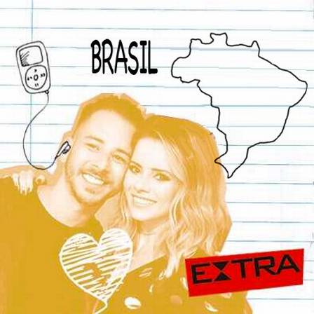 Imagem do grupo de WhatsApp do EXTRA criado para os fãs de Sandy e Junior de todo o Brasil