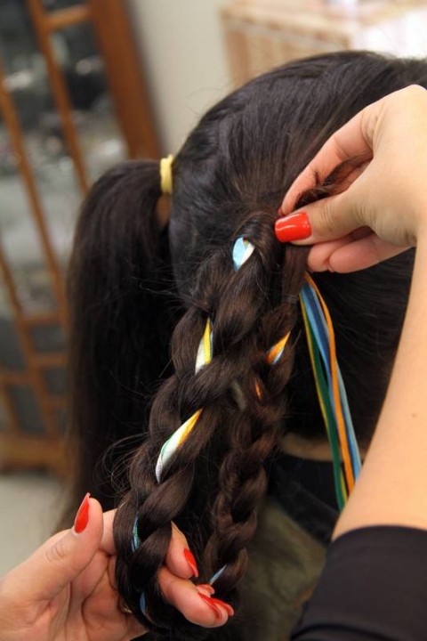 Penteado Infantil Fácil com Elásticos e Maria Chiquinha