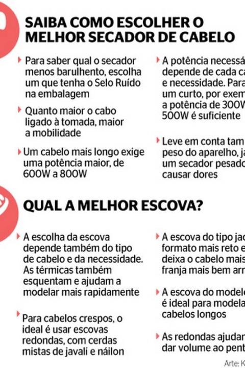 Como escolher o secador de cabelo ideal?