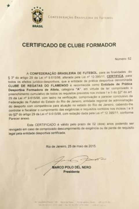 Sport envia último documento e espera recuperar certificado de clube  formador pela CBF, sport