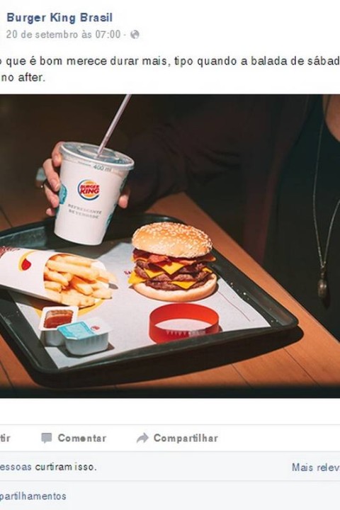 A promoção é tão boa que parece - Burger King Brasil