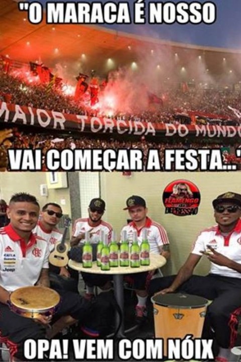 Festinha dos jogadores do Flamengo rende memes nas redes sociais; confira -  Flamengo - Extra Online