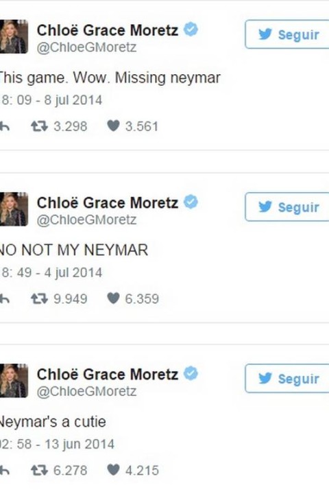 Neymar y Chloe Grace Moretz, ¿juntos? - Foto 1