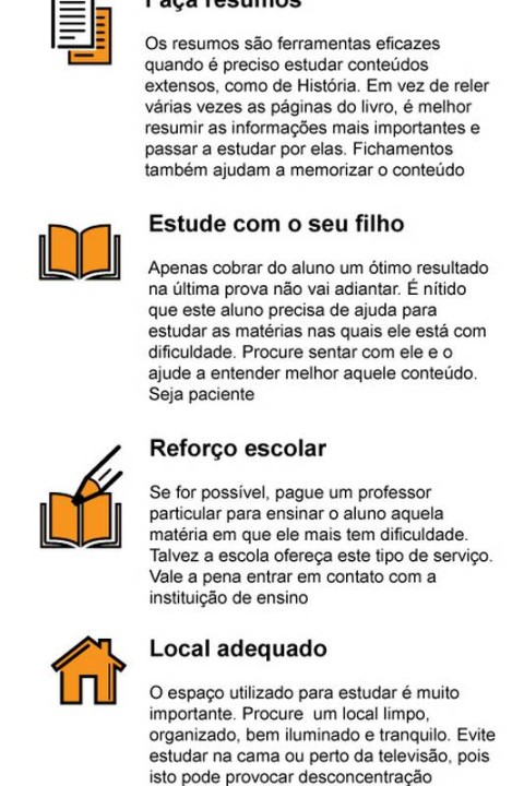 Sete dicas para seu filho que ficou de recuperação passar de ano