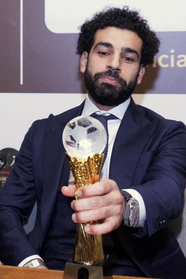 Mohamed Salah melhor jogador africano