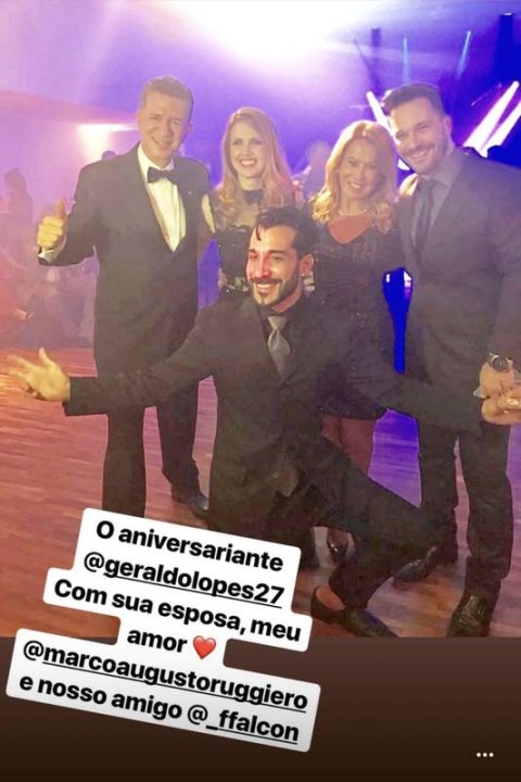 Foto: Zilu Camargo assumiu namoro com o empresário Marco Antônio