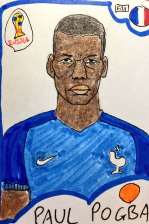 COMO DESENHAR a FIGURINHA do MBAPPÉ - DRAWING the