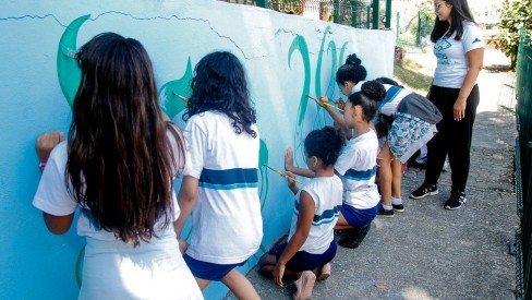 Fotos de Crianças pintando, Imagens de Crianças pintando sem