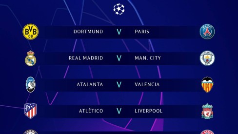 Champions League: confrontos das oitavas de final definidos; veja