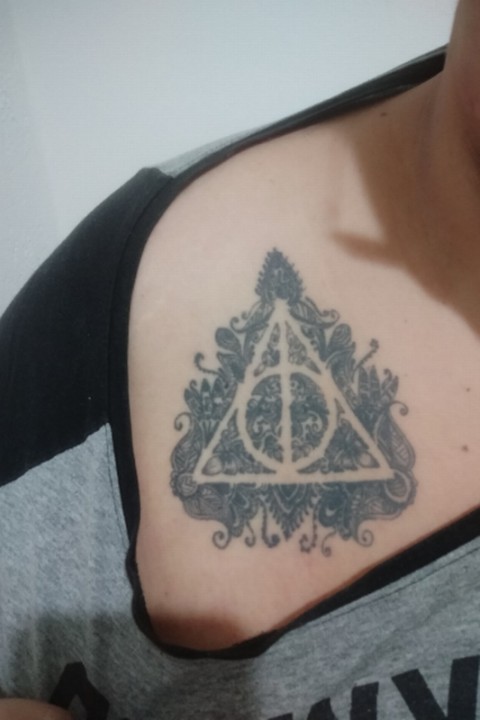 Esta tattoo de Harry Potter só pode ser vista se a mágica certa for feita