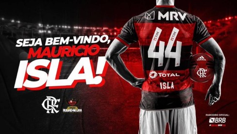 Isla exclui Instagram após polêmica no Flamengo