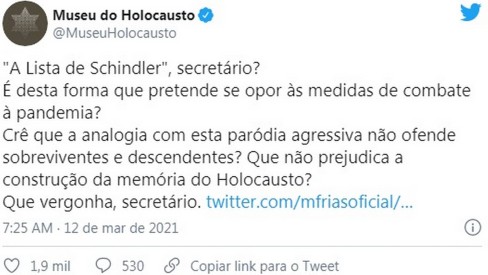Fierj diz que decisão da Riachuelo 'corrige falha' e não banaliza o que  ocorreu no Holocausto, Rio de Janeiro