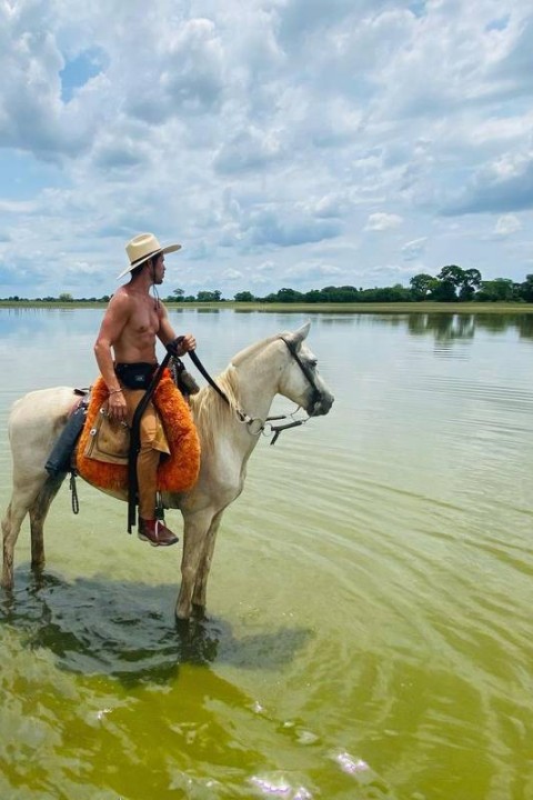 Cavalo Pantaneiro - O Senhor da novela Pantanal. 