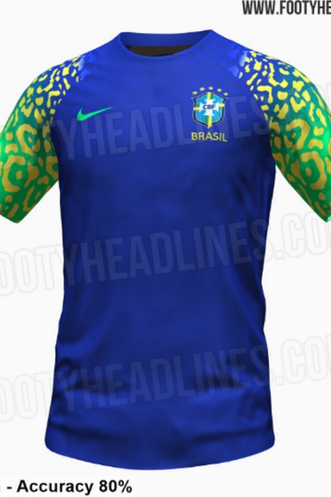 Site vaza foto de uniforme de 'onça-pintada' da seleção brasileira para a  Copa do Mundo de 2022 - Esporte - Extra Online