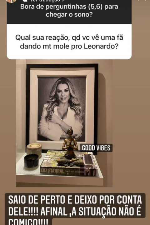 LEO ESTÁ TENTANDO CONQUISTAR SHUTINA ?