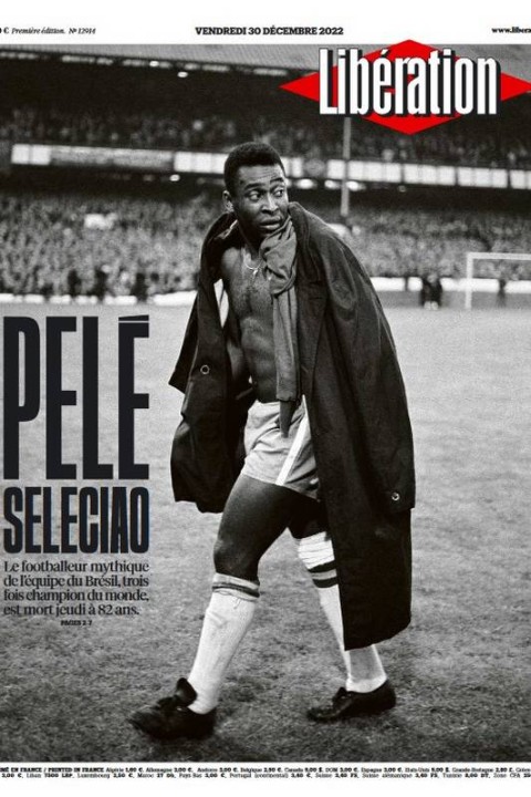 Jornais de todo o mundo repercutem morte de Pelé; veja as capas