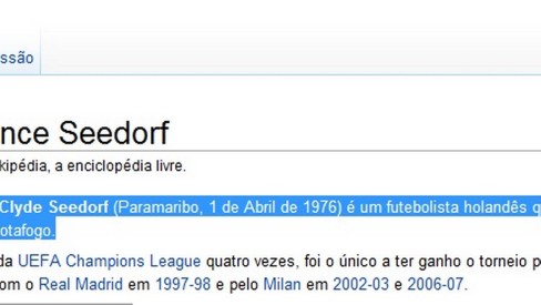 Clarence Seedorf - Wikipedia