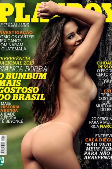 Modelo gaúcha mostra bumbum mais bonito do Brasil na 'Playboy' de