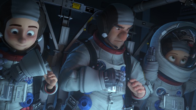 Richard carson III, um milionário ganancioso, quer colonizar a Lua. Ele pretende apagar todos os vestígios dos feitos dos astronautas da Apollo XI para poder explorar o Hélio-3, a energia limpa do futuro, em benefício próprio. Para impedi-lo, a presidenta dos Estados Unidos ordena que a Nasa organize o quanto antes uma nova viagem à Lua, de forma a assegurar os feitos do passado e impedir a exploração comercial do satélite. Como não há tempo de construir uma nova nave espacial, um foguete de 40 anos atrás é reaproveitado e, como ninguém sabe operá-lo, vários astronautas do passado são convocados a ajudar nesta nova empreitada. É a chance ideal para que Mike Goldwing, um garoto de apenas 12 anos, possa se reaproximar seu pai, o atual astronauta Scott Goldwing; e de seu avô, Frank, que abandonou a família após uma missão fracassada.