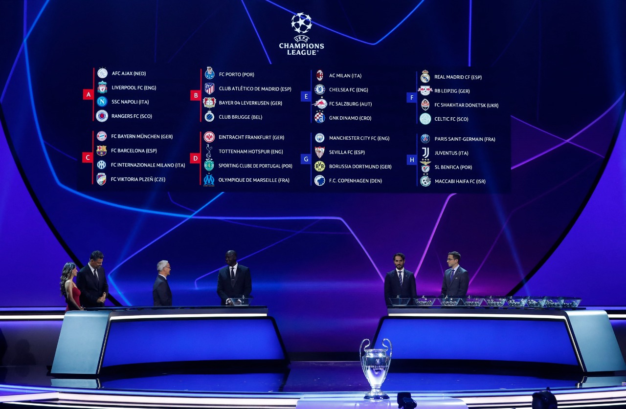 Portal Informativo Angolano - #Desporto UEFA Champions League Resultados  dos jogos desta noite de quarta-feira da fase de grupos da Liga dos  campeões europeus, com realce ao jogo do PSG, como a