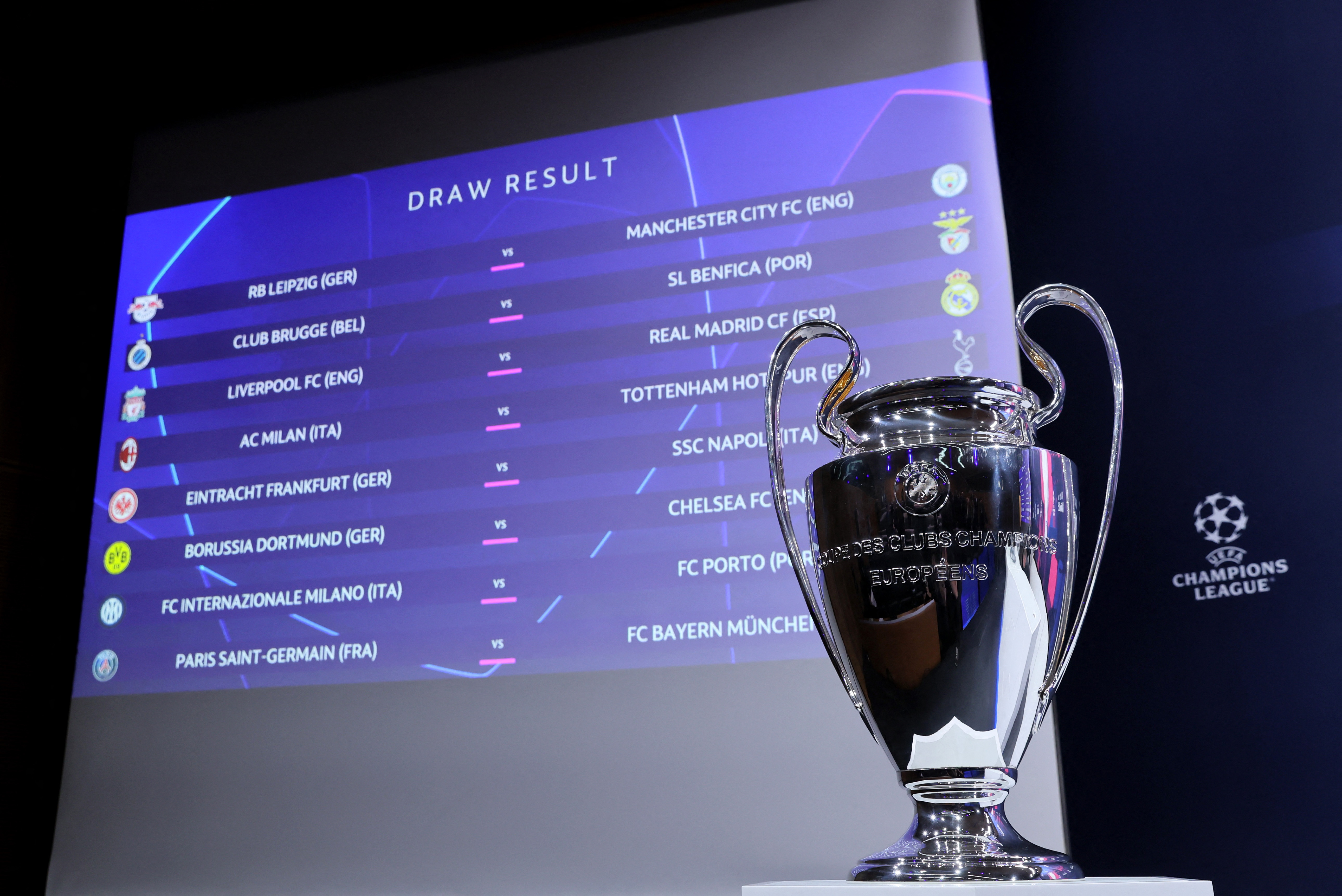 Champions League: Liverpool x Real e PSG x Bayern; veja todos duelos